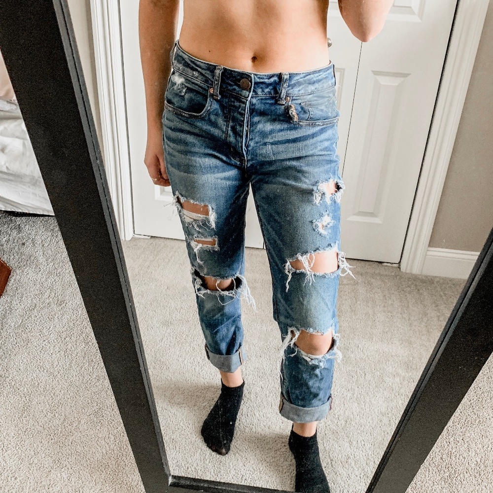 ✰ American Eagle Boyfriend Jeans ✰